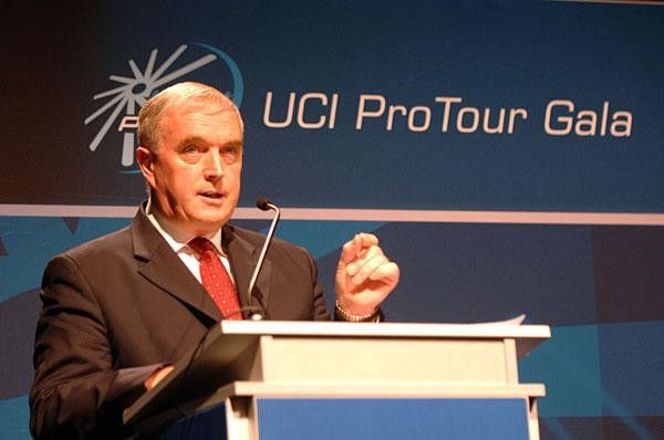 UCI president Pat McQuaid inherited the ProTour from his predecessor Hein Verbruggen.