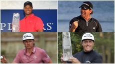 Tiger Woods, Sergio Garcia, Cameron Smith and Phil Mickelson at The Players Championship 
