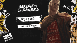 Official artwork of Serial Cleaners showing the character Psycho