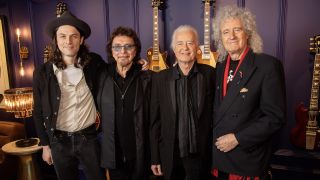 James Bay, Tony Iommi, Jimmy Page, Brian May