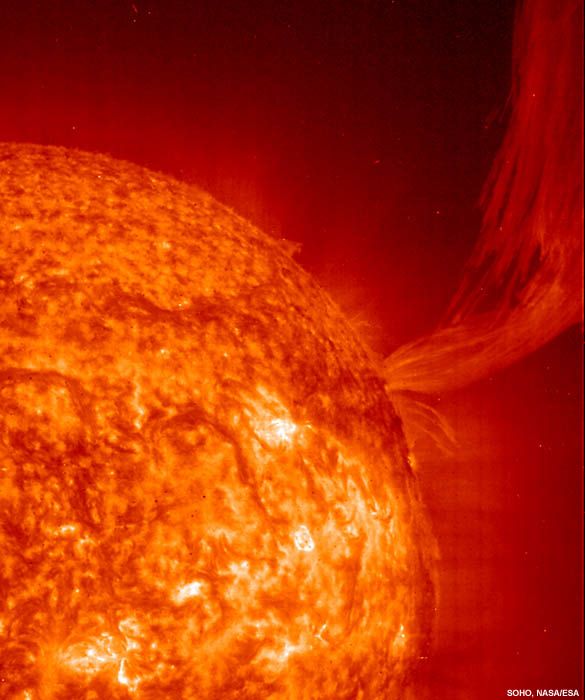 the heat of the sun causes dash to blow