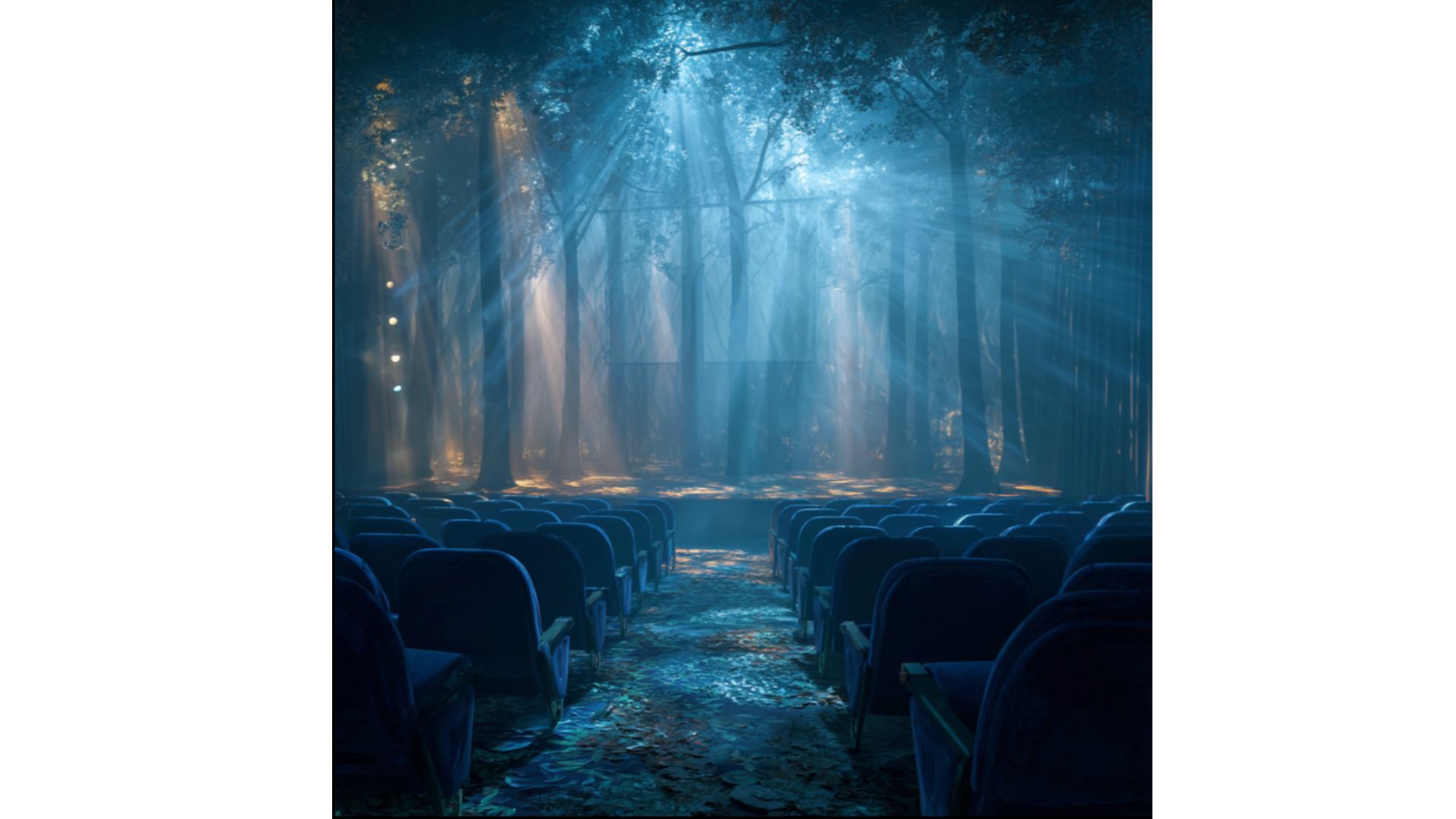 an image of the cinema in the enchanted forest