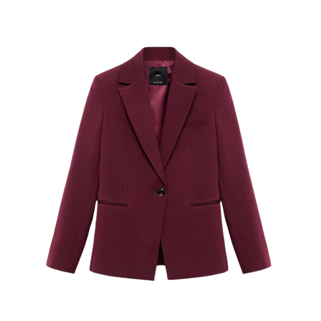 MANGO, Fitted Suit Jacket
