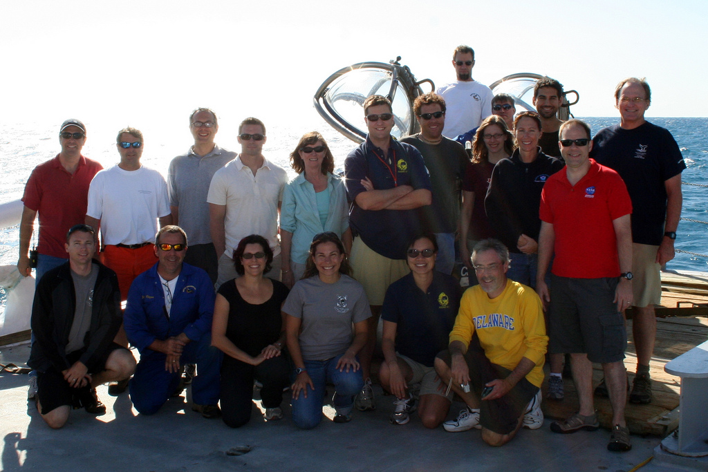 The Neemo 15 team poses for a photo