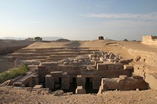 Site of Abydos in Egypt.