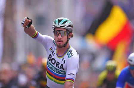 Peter Sagan (Bora-Hansgrohe) wins Gent-Wevelgem 2018
