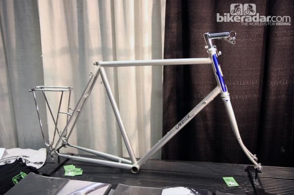 Winter Bicycles displayed this lovely randonneur chassis at NAHBS.