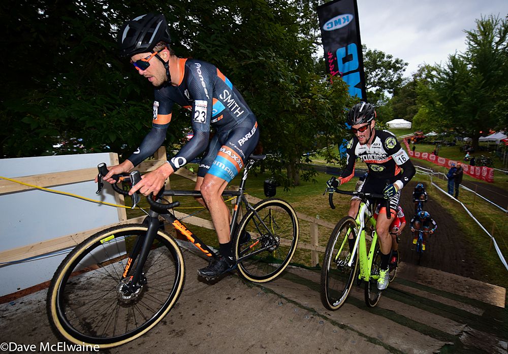 Danny Summerhill (Maxxis-Shimano) racing to a fourth place finish after losing contact with the leaders