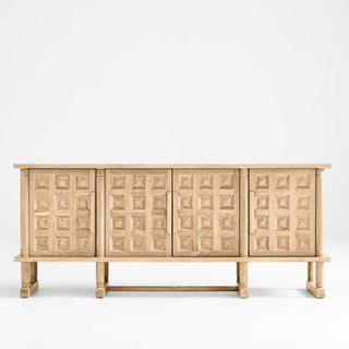 Honore Oak Wood Media Console