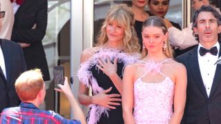 Scene from "The White Lotus" season 4 in Cannes, France
