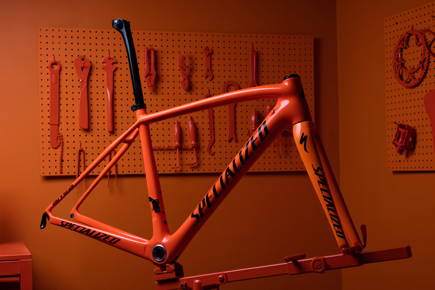 The Specialized Amira before the colour begins to change