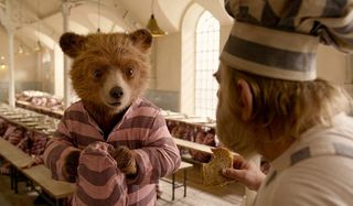 Paddington 2 Paddington speaks with Knuckles about the menu in prison