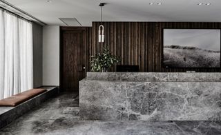The reception desk at the Mitchelton Hotel and Day Spa
