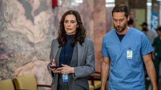 new amsterdam season 4 veronica fuentes and max walking nbc