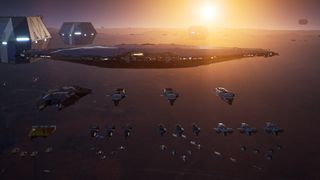 Homeworld 3 Hiigaran Fleet updated