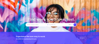 Website screenshot of Snagajob (September, 2026)
