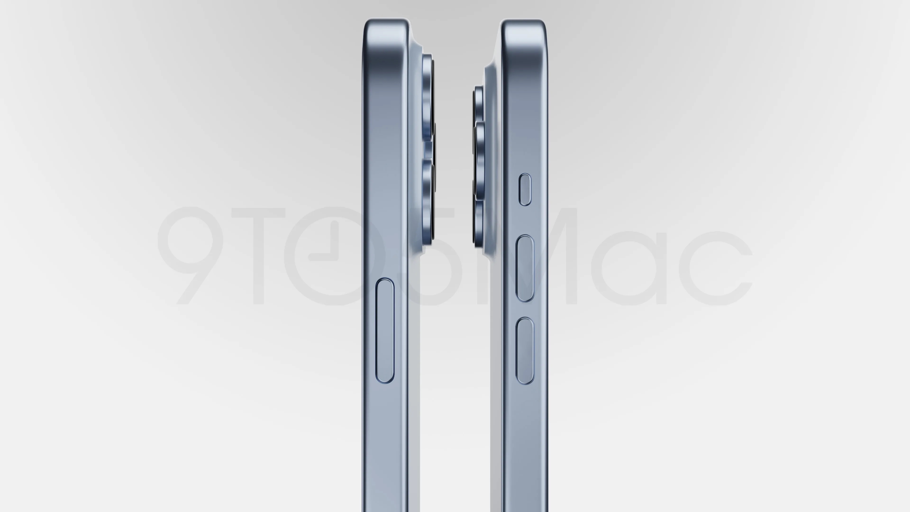 iPhone 15 Pro CAD avec bouton d'action