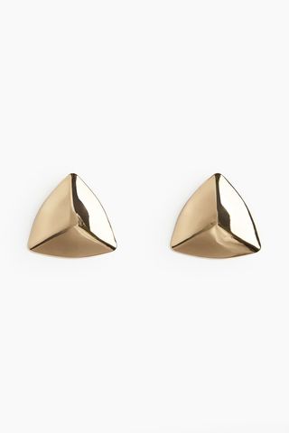 Triangular Stud Earrings