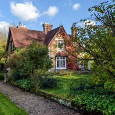 exterior house with garden and walkway