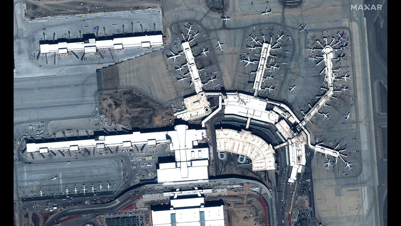 coronavirus satellite images areas effected by quarantines