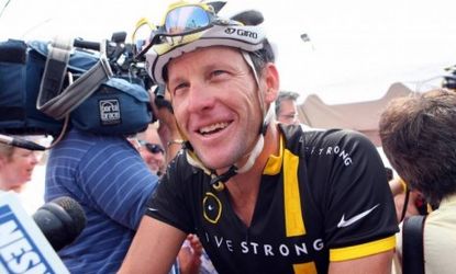 Lance Armstrong at the 2011 Pan-Massachusetts Challenge: Seven-time Tour de France winner Armstrong could be stripped of his titles if claims made by the U.S. Anti-Doping Agnecy about alleged