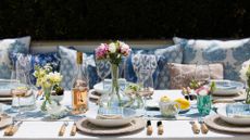 Summer tablescape