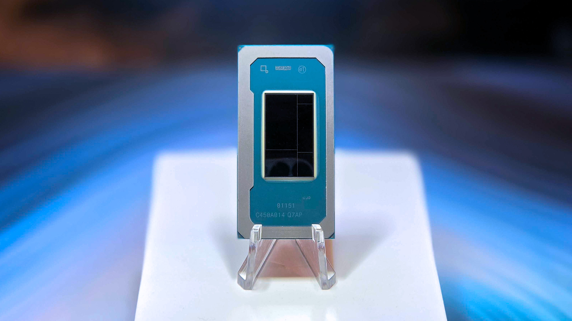 Intel vPro with Core Ultra Series 3 samples on display