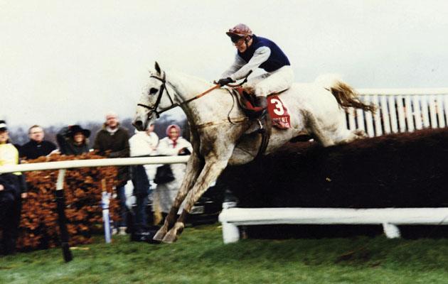 DESERT ORCHID WINNING HIS FOURTH KING GEORGE 26/12/90