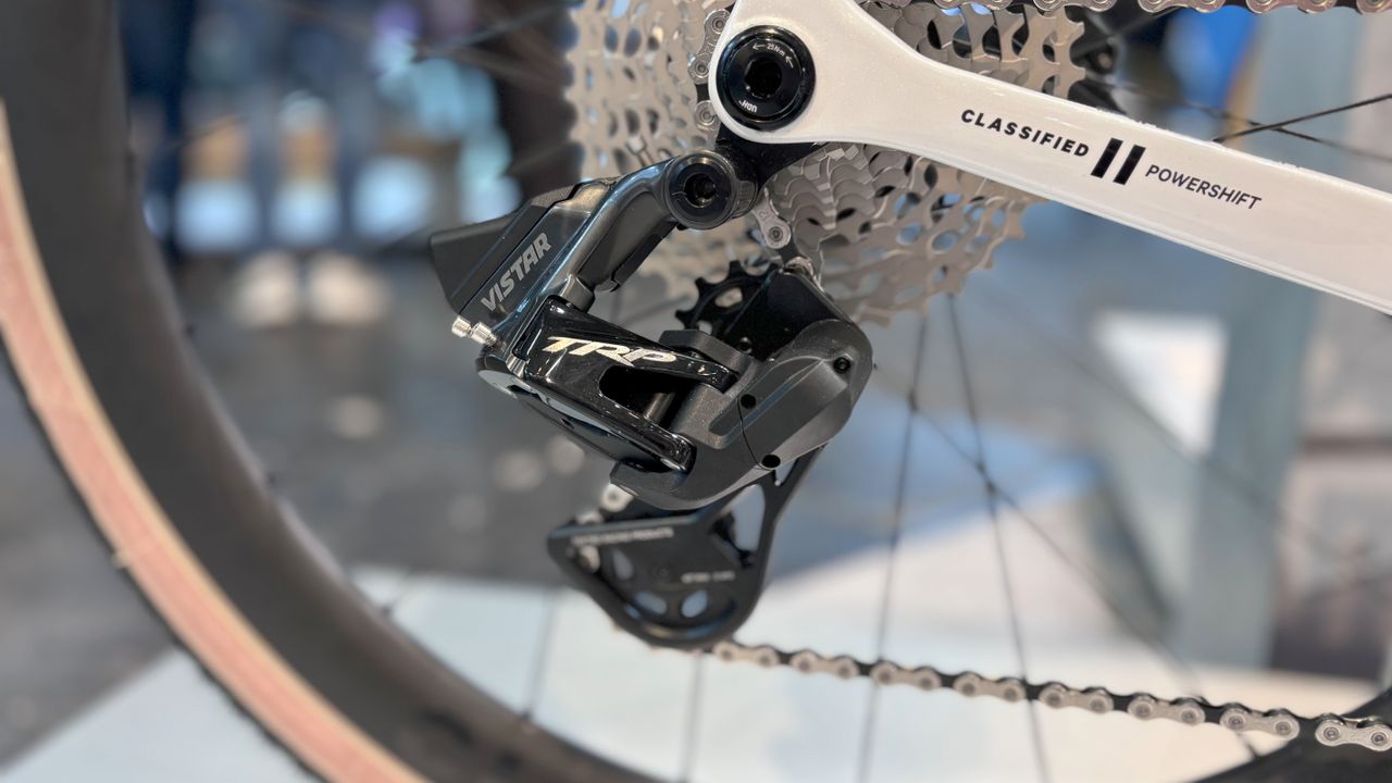 Details of the new Classified x TRP groupset
