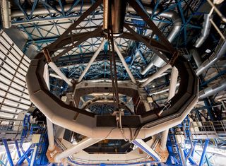 Interior of the Very Large Telescope in 'Hidden Universe'