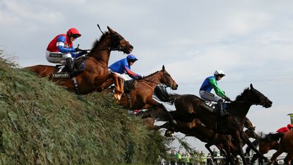 Grand National riders at Aintree