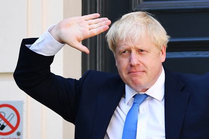 Boris Johnson in London