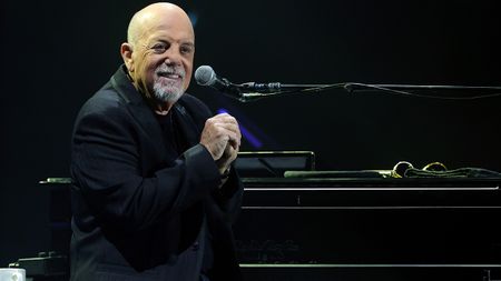 LAS VEGAS, NEVADA - NOVEMBER 09: Billy Joel performs at Allegiant Stadium on November 09, 2024 in Las Vegas, Nevada. (Photo by Ethan Miller/Getty Images)