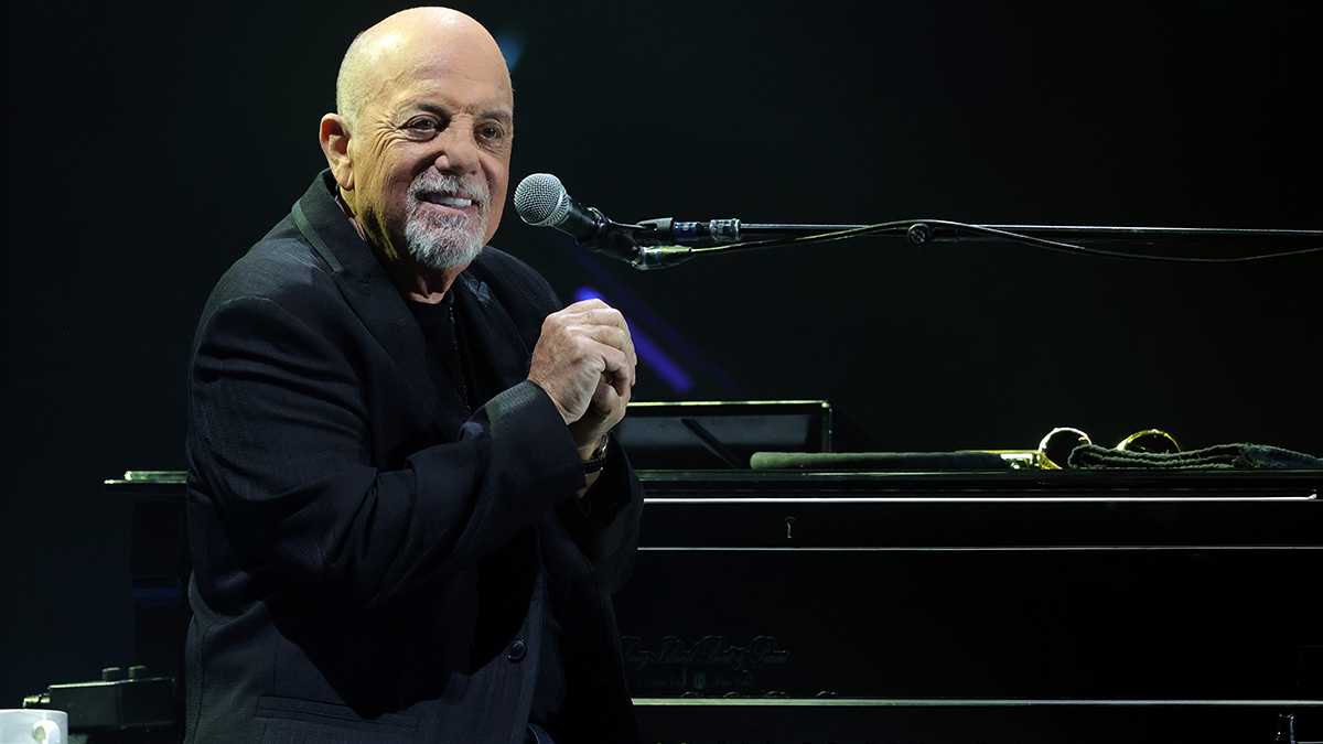 LAS VEGAS, NEVADA - NOVEMBER 09: Billy Joel performs at Allegiant Stadium on November 09, 2024 in Las Vegas, Nevada. (Photo by Ethan Miller/Getty Images)