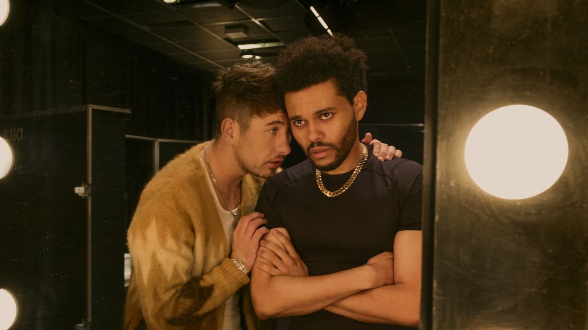 Barry Keoghan and The Weeknd in Hurry Up Tomorrow