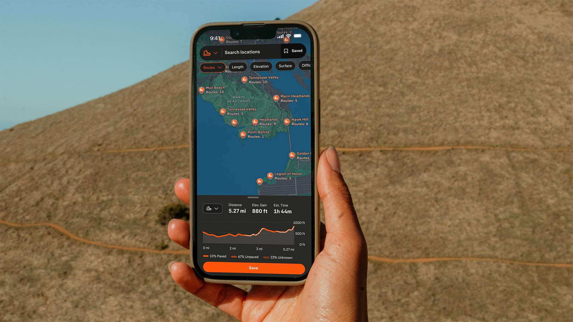 Strava adds hiking features