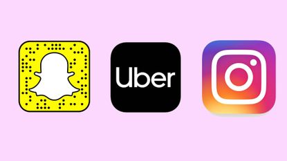 snapchat uber instagram