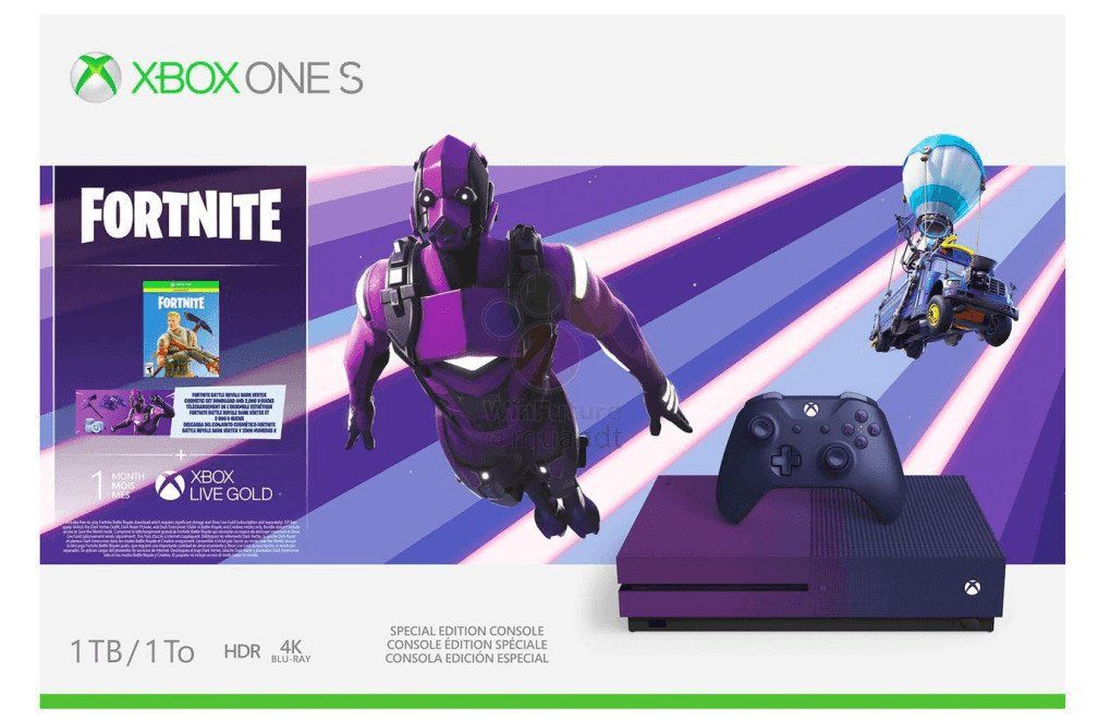 Fortnite Edition purple Xbox One S leaks online | Windows Central