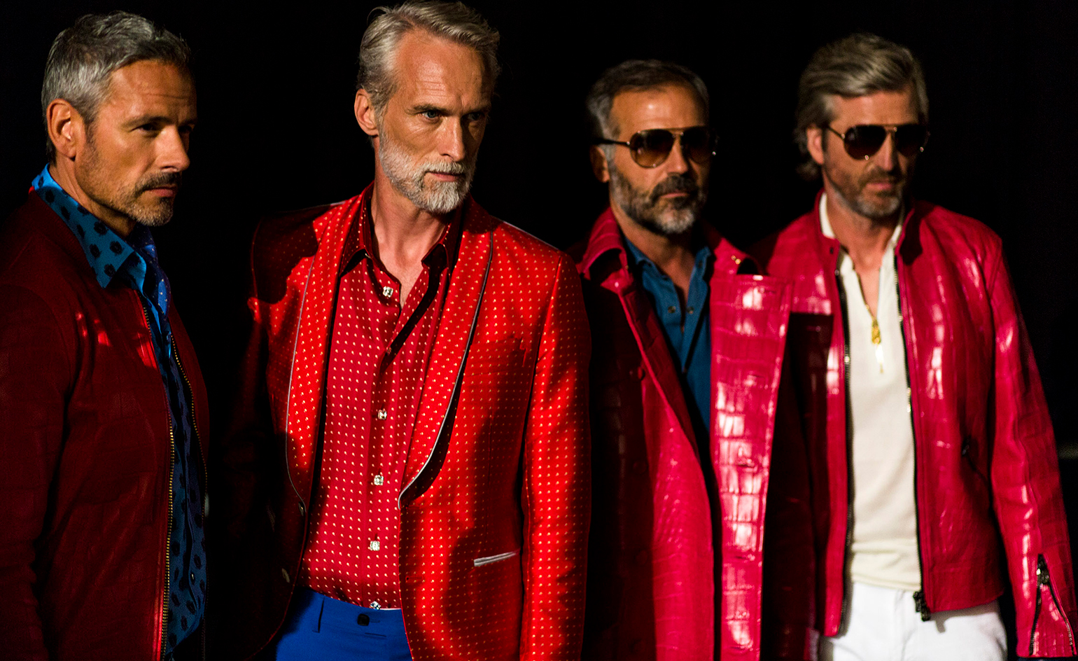 Models at Billionaire S/S 2018