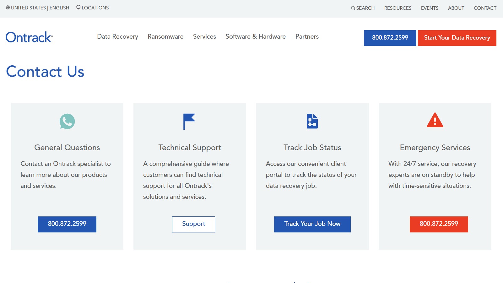 Ontrack EasyRecovery support