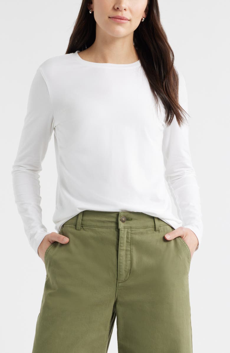 Crewneck Long Sleeve T-Shirt