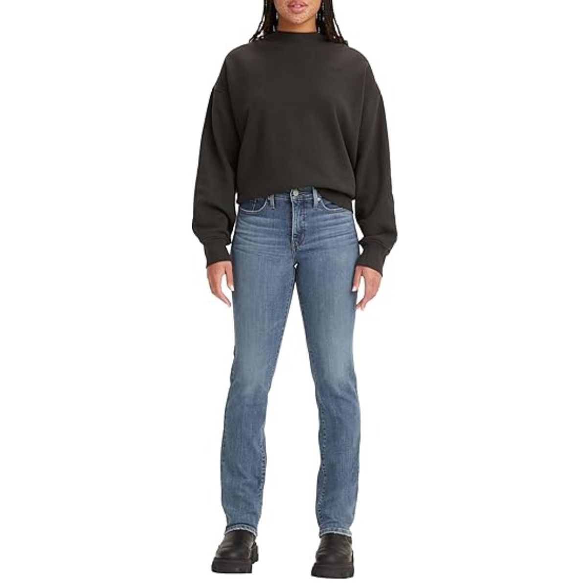 Levi&#039;s Women&#039;s 314 Shaping Straight Jeans, Lapis Gem, 30w / 30l