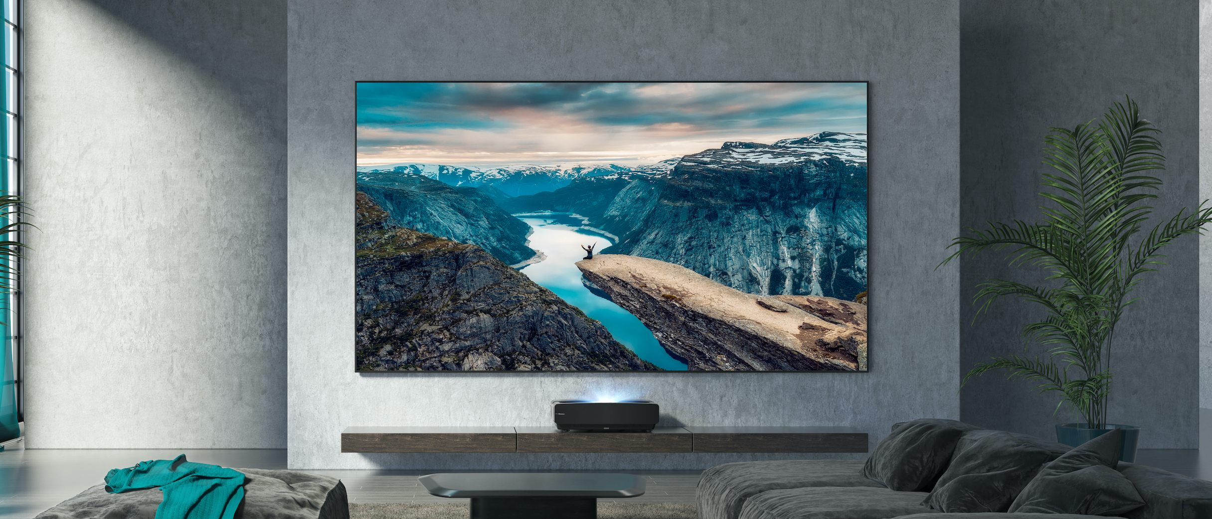 Huge 100-inch 4K Laser TV: 100 Inches for Less $$$, If you want to scale  your screen, you might want to consider a laser TV