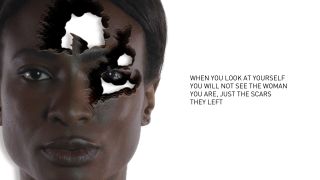 A new campaign against female genital mutilation uses shocking imagery created using a mixture of in-camera film and motion tracking