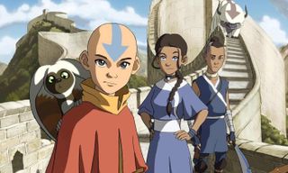 a still from avatar the last airbender nickelodeon animated series
