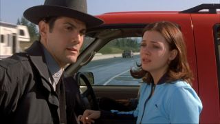 A.J. Cook and Michael Landes in Final Destination 2