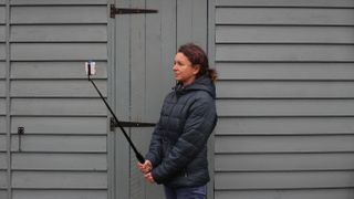 Atumek 3-in-1 Selfie Stick being used by Daniela Bowker