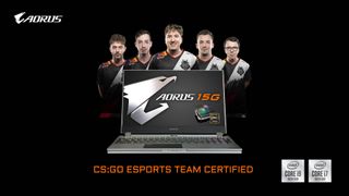The AORUS 15G was designed with the help of esports team G2, so you know it's serious equipment.