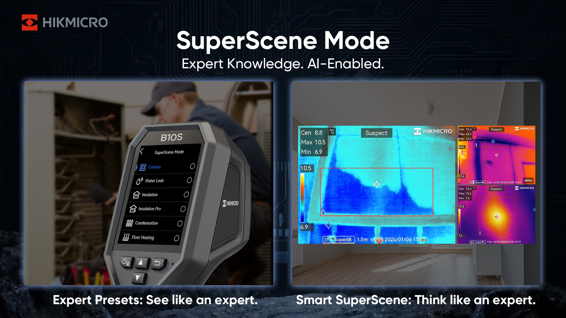 HIKMICRO SuperScene Mode
