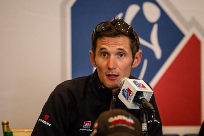 Frank Schleck (Trek) is happy to be back racing in Colorado.